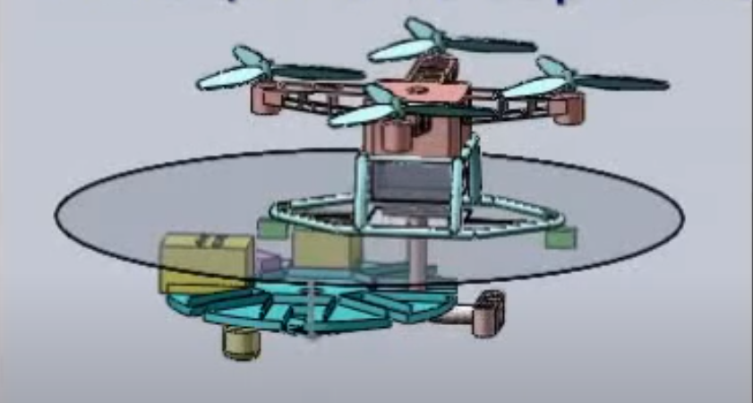 Схематическое изображение станции.  