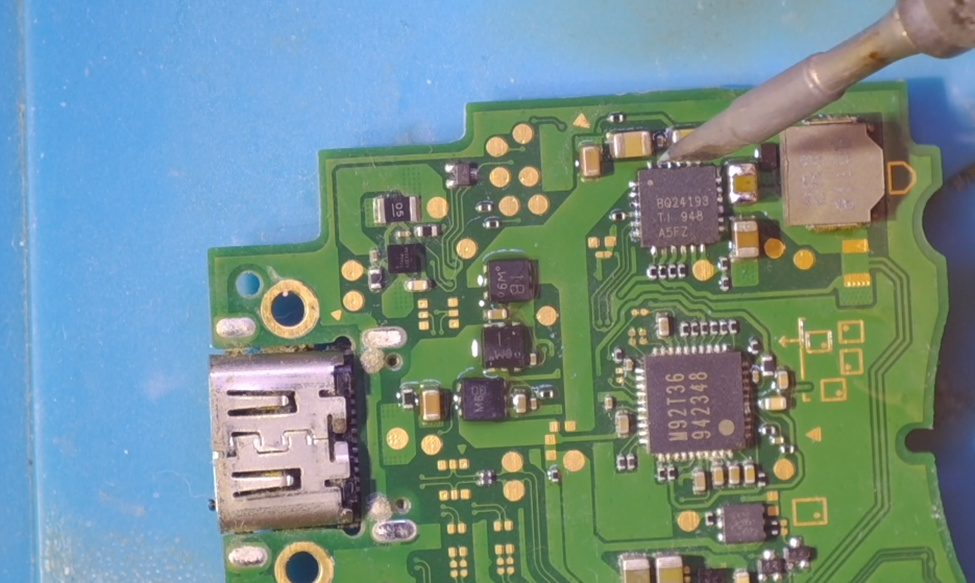 Ремонт Nintendo Switch Lite после залития водой. Это не всегда приговор - 13 Ремонт Nintendo Switch Lite после залития водой. Это не всегда приговор - 13