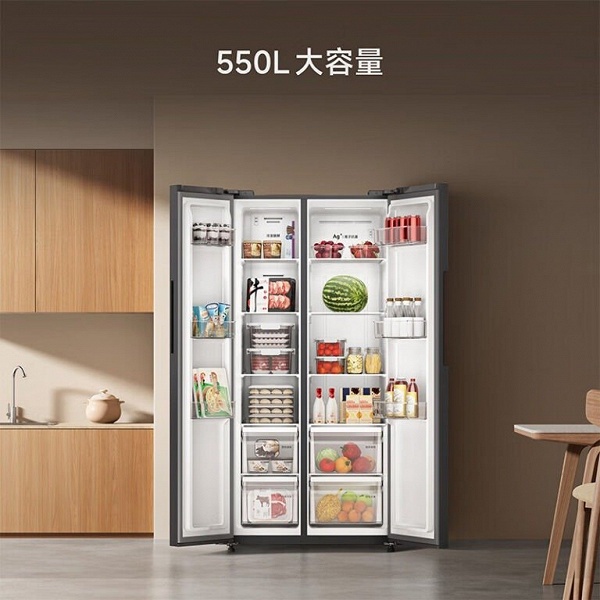 Дешёвый холодильник Xiaomi на 550 литров вмещает продукты для семьи из трёх человек на две недели - 2 Дешёвый холодильник Xiaomi на 550 литров вмещает продукты для семьи из трёх человек на две недели