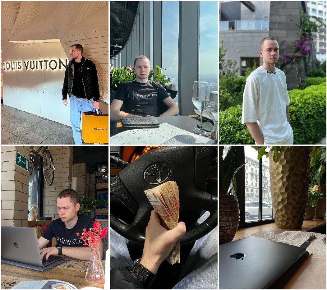 Инста Никитюка выглядит как типичный «успешный успех». Уважаемый криптоблогер, помни: поражая фолловера толстой пачкой денег за рулем дорогого авто – есть также ненулевой шанс заодно поразить и товарища налогового инспектора!