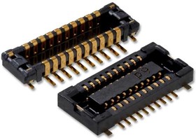AXT524124, Board to Board & Mezzanine Connectors CONN SOCKET F4S 24 POS 0.4mm