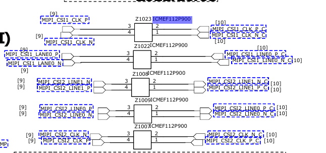 Запускаем MIPI DSI экраны от смартфонов. Разработка схемы основной платы. Часть 3. Завершаем схему - 42