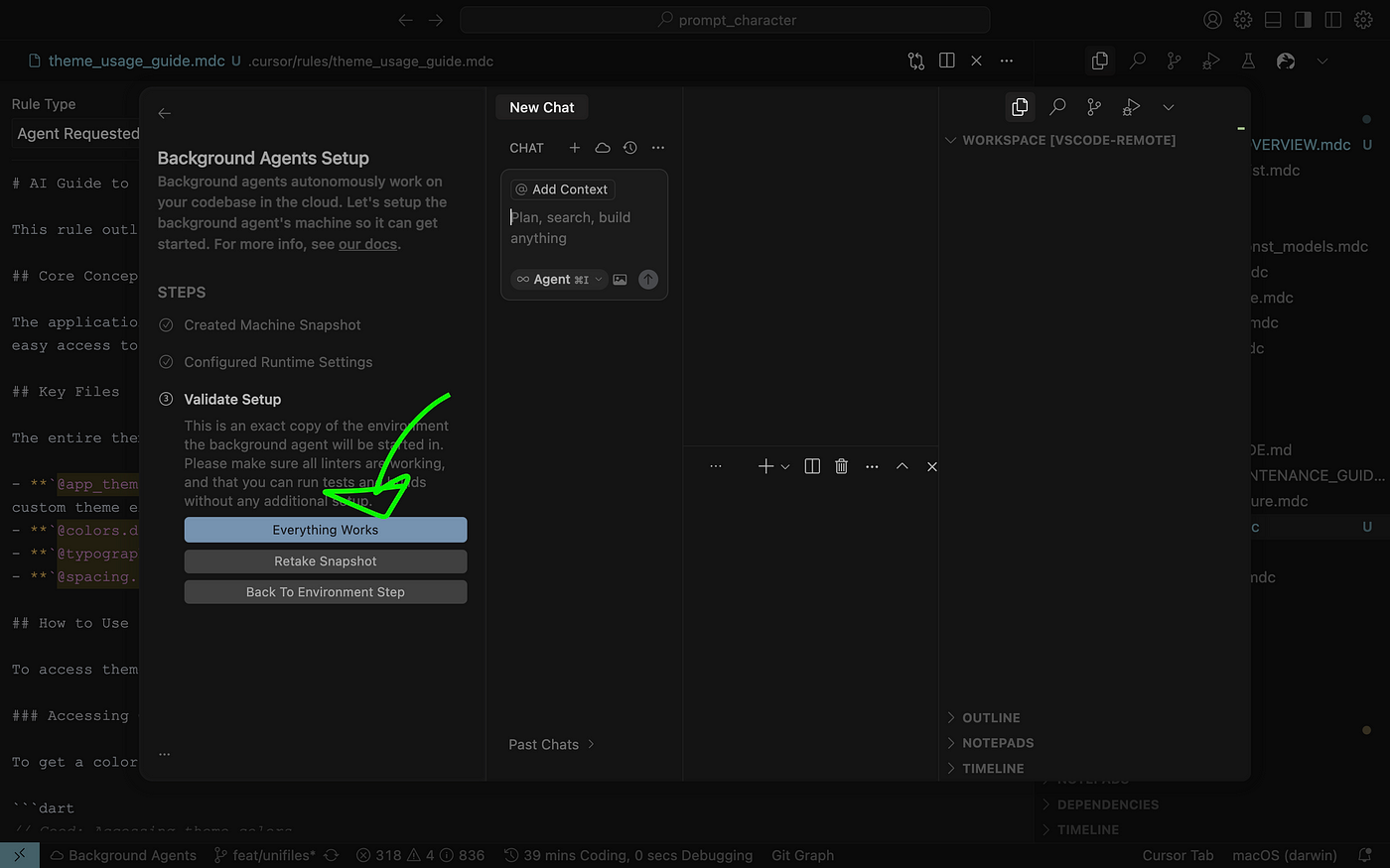 Flutter + Cursor: настройка background agent - 10 Flutter + Cursor: настройка background agent - 10