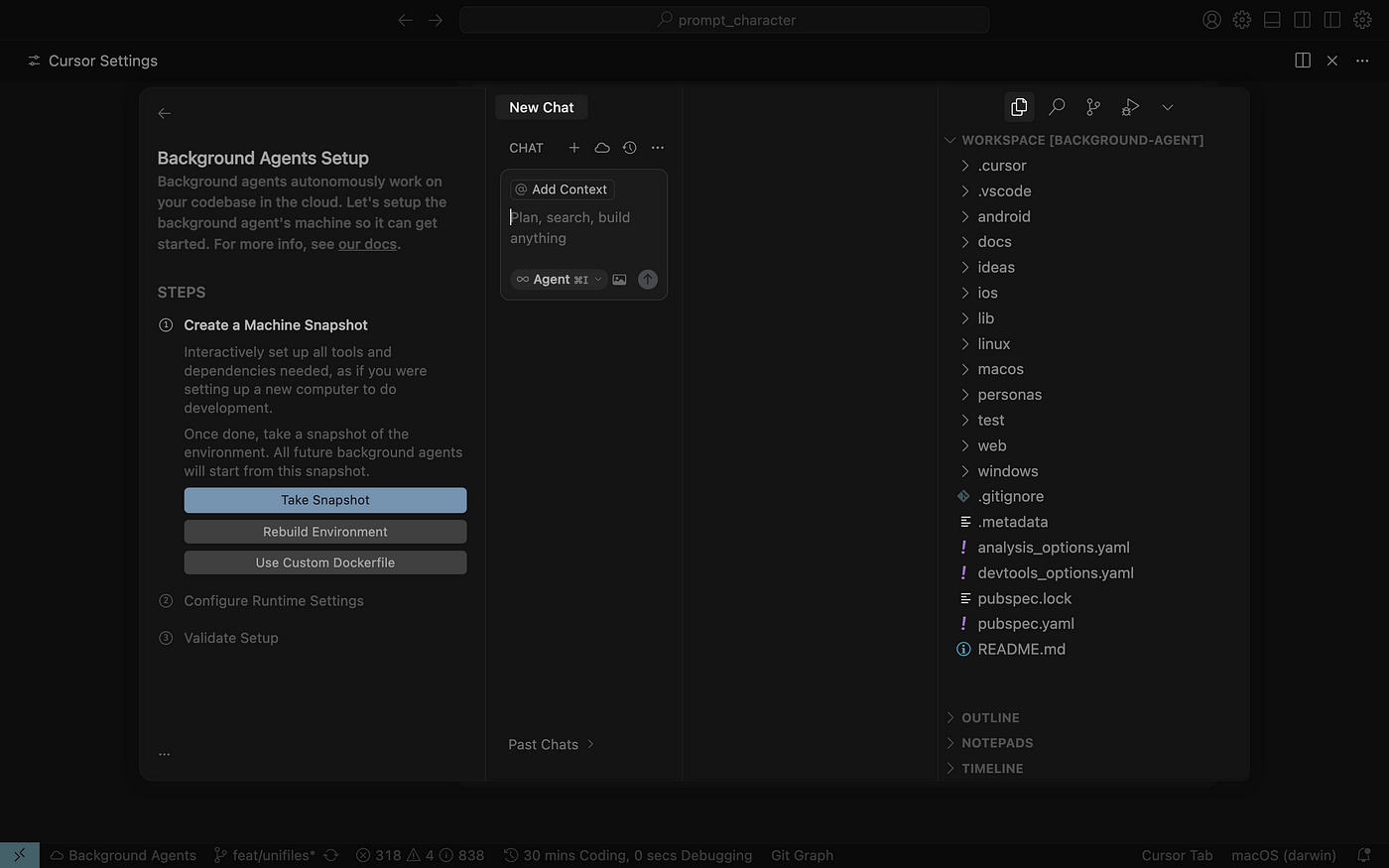 Flutter + Cursor: настройка background agent - 6 Flutter + Cursor: настройка background agent - 6