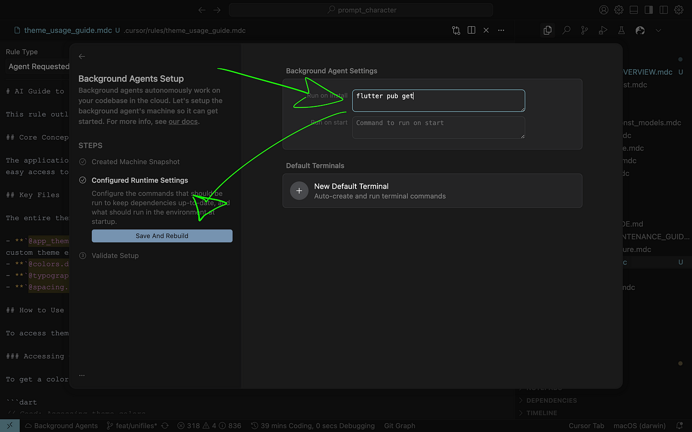 Flutter + Cursor: настройка background agent - 9 Flutter + Cursor: настройка background agent - 9