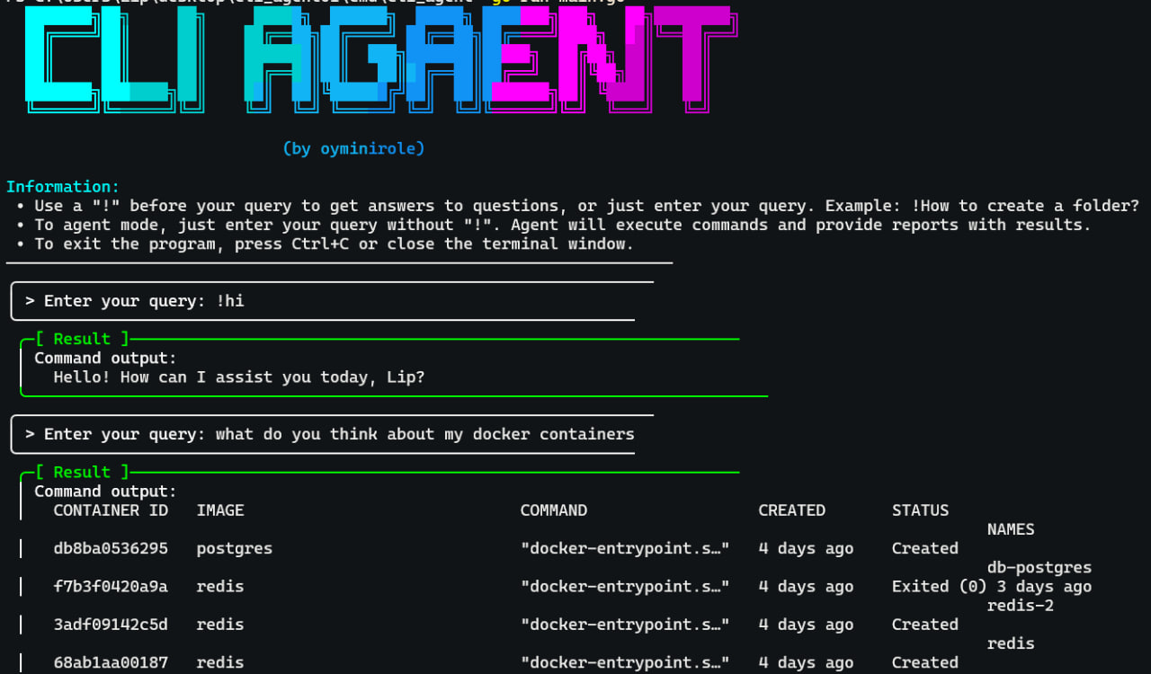 Верстаем своего ИИ CLI агента на… Go??? - 4