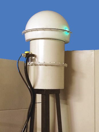 Демо-образец радара со световым маячком