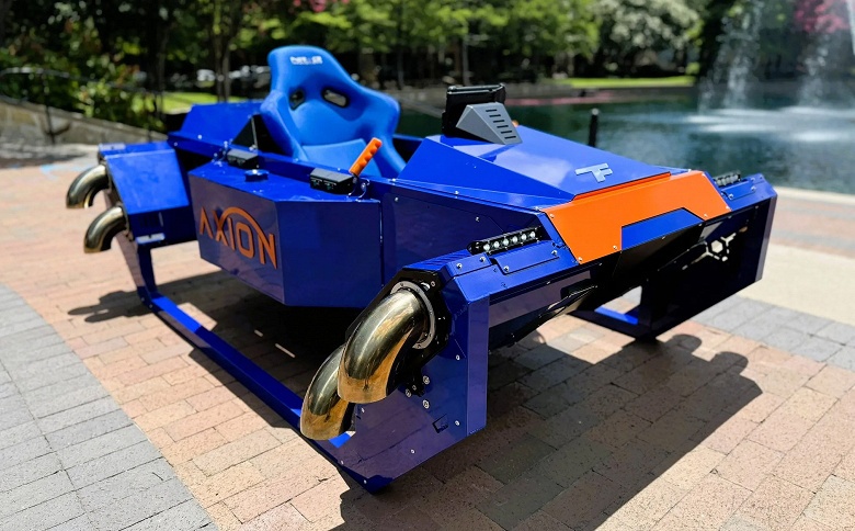 Представлена первая в мире гоночная летающая машина, и она работает на дизеле