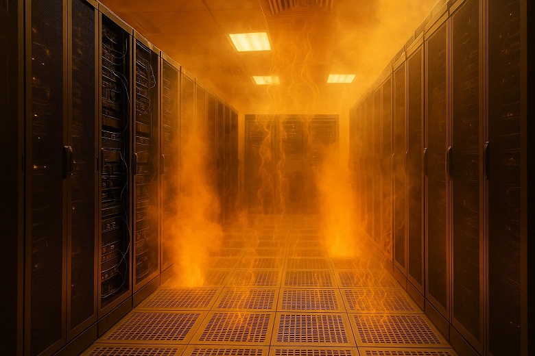 Серверы плавят планету. Исследование Maplecroft раскрывает опасную связь ЦОД и глобального потепления