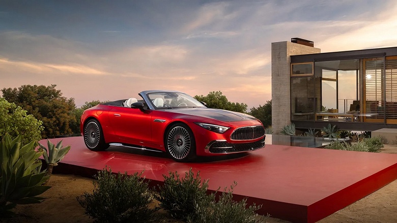 Санкциям вопреки: в Россию привезли новейшие Mercedes-Maybach SL 680 с мощным мотором V8