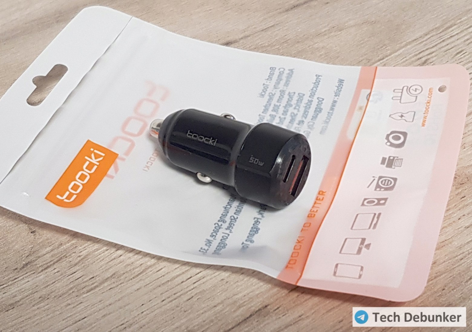 Пример копеечной зарядки. Про обещанные 50 Вт забудьте, но для устройств 18-20 Вт она вполне