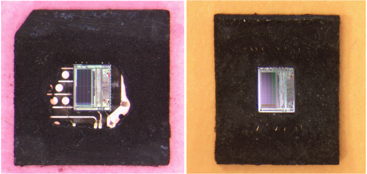 Микросхемы с вскрытым кристаллом GSN2516Y и W25Q16