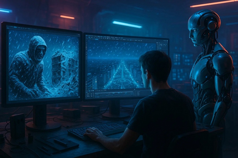 ИИ вместо киногруппы: Netflix начал создавать кадры алгоритмами - 1 ИИ вместо киногруппы: Netflix начал создавать кадры алгоритмами