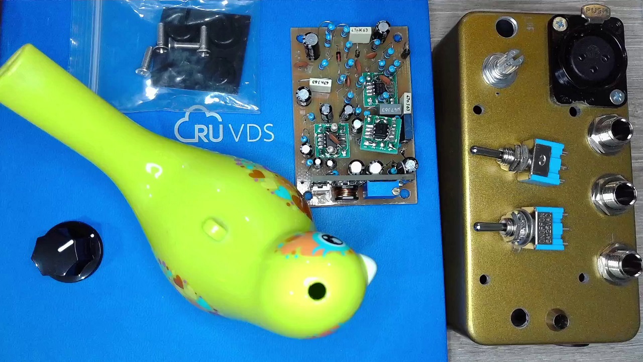 Приспосабливаем китайский эффект эха для караоке в качестве электрогитарного - 29 Приспосабливаем китайский эффект эха для караоке в качестве электрогитарного - 29