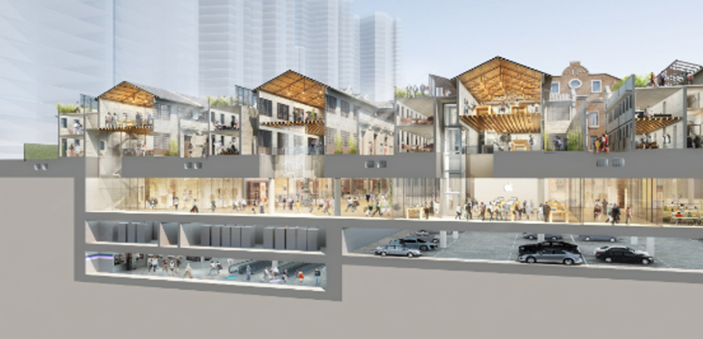 Визуализация строящегося подземного пространства 