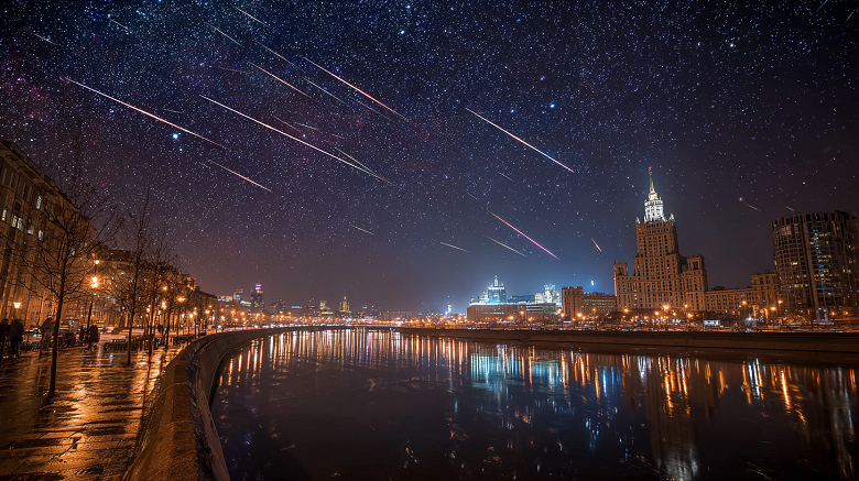 До 100 метеоров в час: звездопад Персеиды украсят яркие Венера и Юпитер