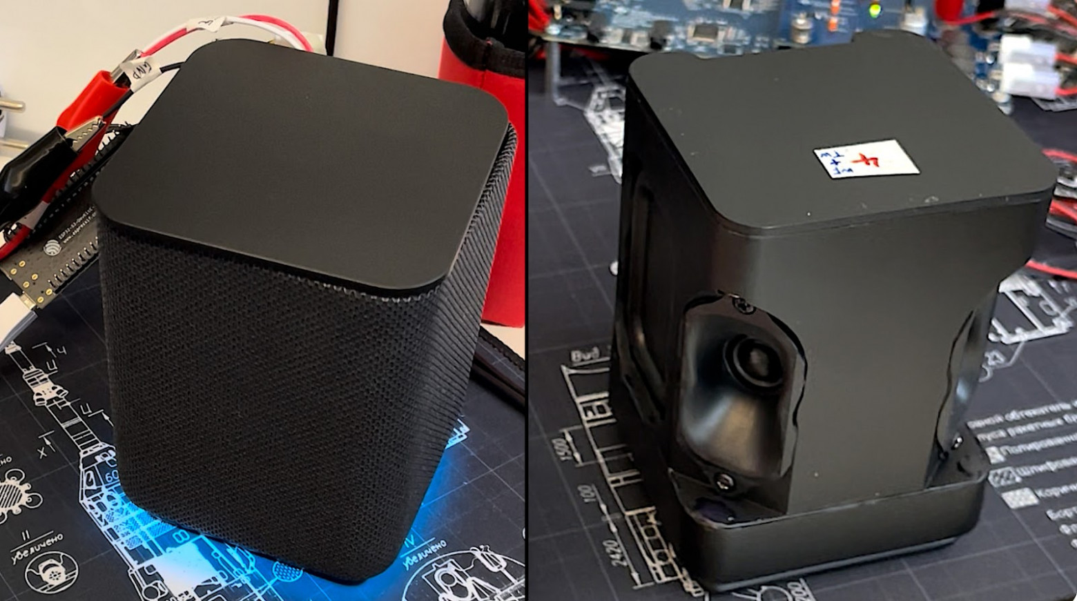 Одни из ранних световых и акустических прототипов Станции Миди