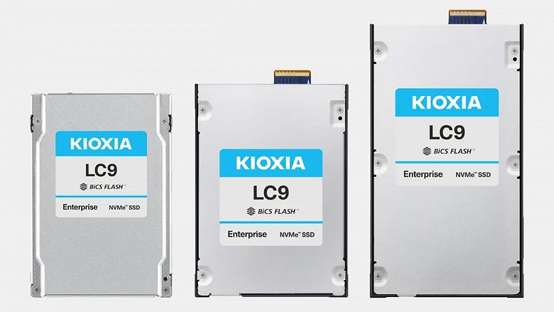 Представлен SSD на 245 ТБ — на Kioxia LC9 можно записать 12,5 тысяч фильмов в разрешении 4K - 1 Представлен SSD на 245 ТБ — на Kioxia LC9 можно записать 12,5 тысяч фильмов в разрешении 4K