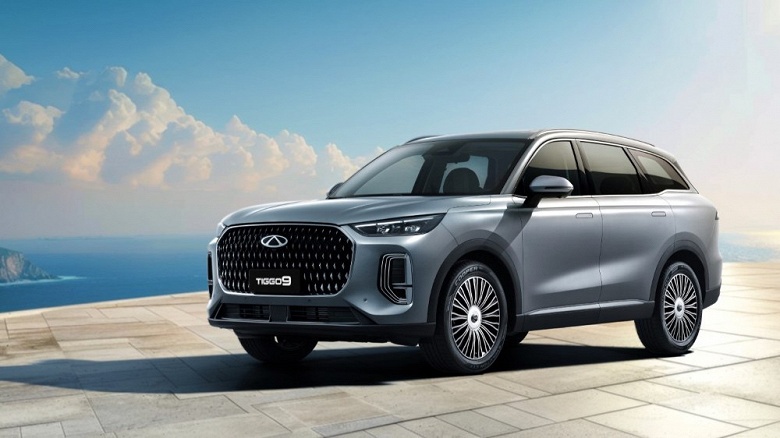 619-сильный флагман Chery из Казахстана. Chery Tiggo 9 получил ОТТС для стран ЕАЭС