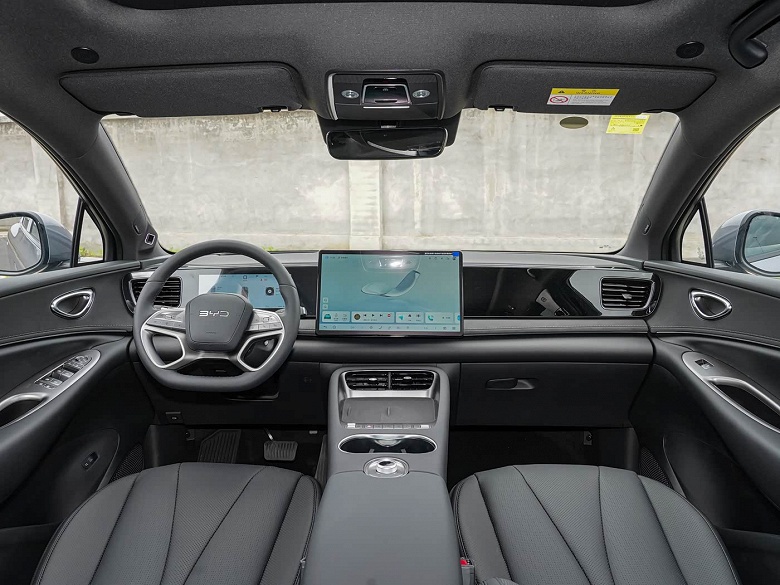 У Geely Monjaro появился сильный конкурент. Представлен BYD Sea Lion 06: не самый мощный кроссовер, но зато дешевый, очень комфортный и с запасом хода 1670 км - 3 У Geely Monjaro появился сильный конкурент. Представлен BYD Sea Lion 06: не самый мощный кроссовер, но зато дешевый, очень комфортный и с запасом хода 1670 км