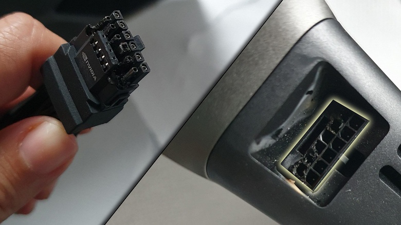 Уникальный случай: разъем питания GeForce RTX 5090 расплавился под нагрузкой, но видеокарта продолжила работать - 1 Уникальный случай: разъем питания GeForce RTX 5090 расплавился под нагрузкой, но видеокарта продолжила работать
