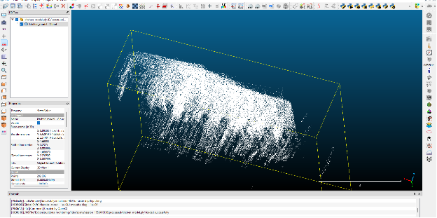 Облако точек в Cloud compare
