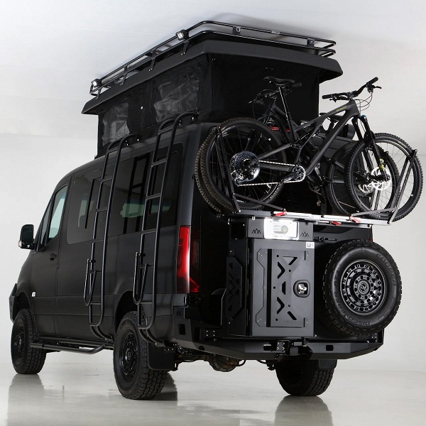 Калифорнийская компания превратила Mercedes-Benz Sprinter в крутой автодом для российской глубинки: лифт подвески, защита кузова, лебедка и полный привод - 2 Калифорнийская компания превратила Mercedes-Benz Sprinter в крутой автодом для российской глубинки: лифт подвески, защита кузова, лебедка и полный привод