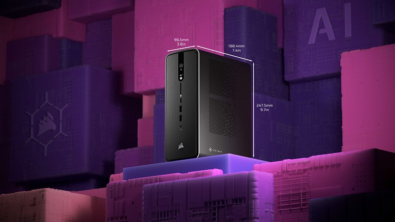 Маленький «монстр» на платформе Strix Halo. Представлен Corsair AI Workstation 300 с 4 ТБ SSD и 128 ГБ ОЗУ - 1 Маленький «монстр» на платформе Strix Halo. Представлен Corsair AI Workstation 300 с 4 ТБ SSD и 128 ГБ ОЗУ