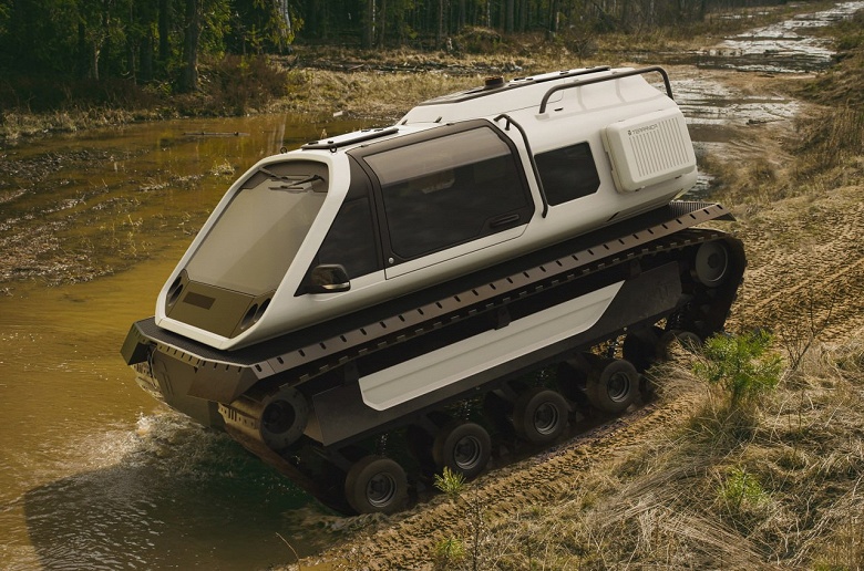 Новый российский вездеход Terranica Expedition предложит запас хода более 1000 км