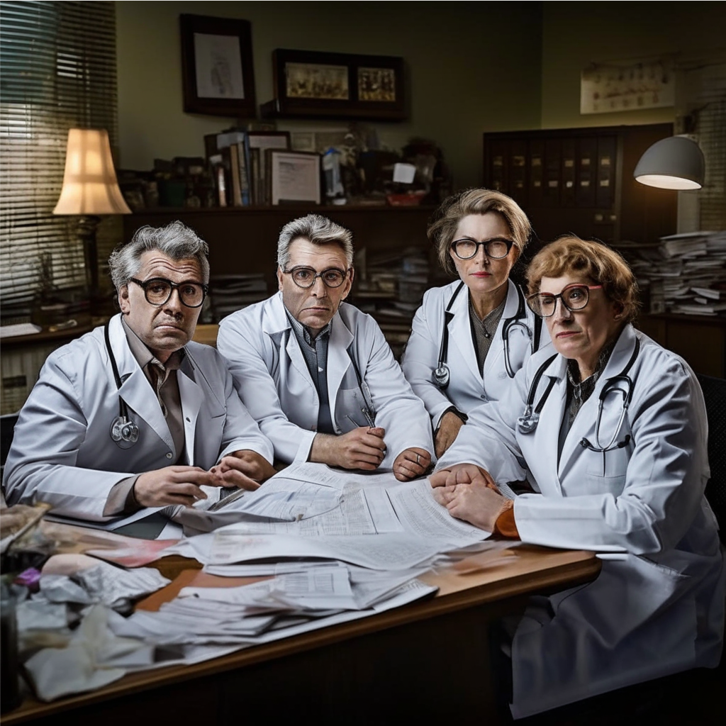 Наверно как то так должны выглядеть врачи, которые "исправляют" данные. Спасибо за это https://fusionbrain.ai/