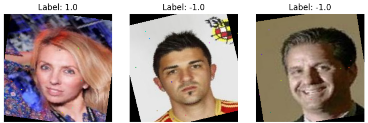 Примеры зашумлённых данных.