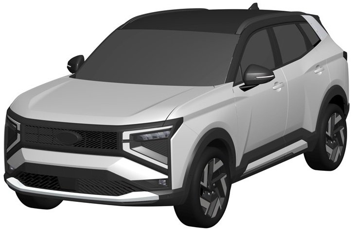 Таким будет первый кроссовер «АвтоВАЗа». Дизайн Lada Azimut запатентован - 1 Таким будет первый кроссовер «АвтоВАЗа». Дизайн Lada Azimut запатентован