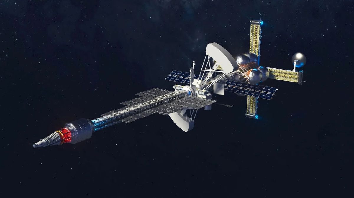 Атомный буксир "ЗЕВС" концепт