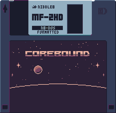 Как могли бы выглядеть дискеты с играми для NIBBLE8