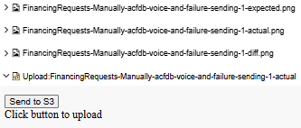 Отображение кнопки в Allure отчёте