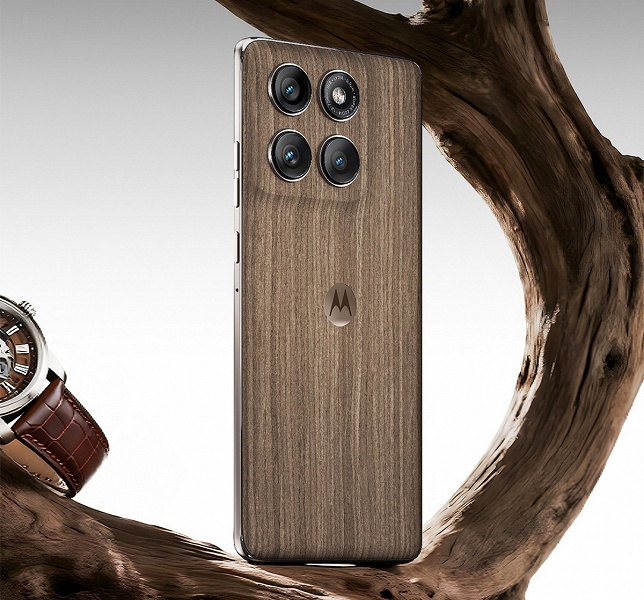 «Деревянная» Motorola с защитой IP69. Представлен Motorola Edge 60 Pro с задней панелью из натурального дерева - 1 «Деревянная» Motorola с защитой IP69. Представлен Motorola Edge 60 Pro с задней панелью из натурального дерева
