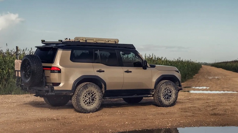Крутой внедорожник стал ещё немного круче: Vossen прокачала Lexus GX 550 Overtrail+
