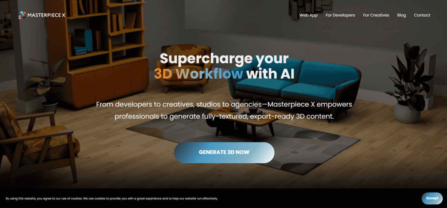 Топ-5 бесплатных AI-сервисов для генерации 3D-моделей - 5