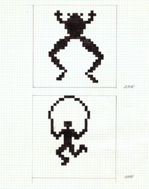 Изначально все иконки создавались вручную, как те, что выше