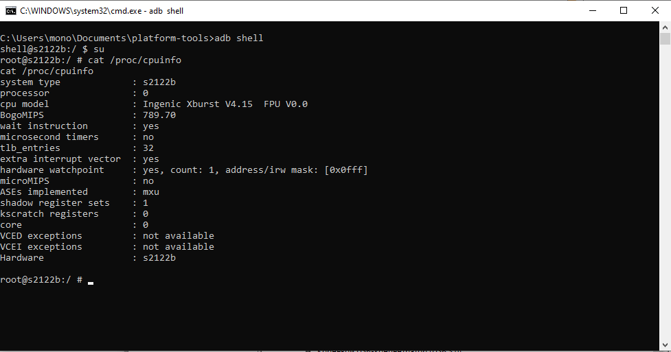 Не ожидаешь увидеть такой cpuinfo на Android-устрйостве