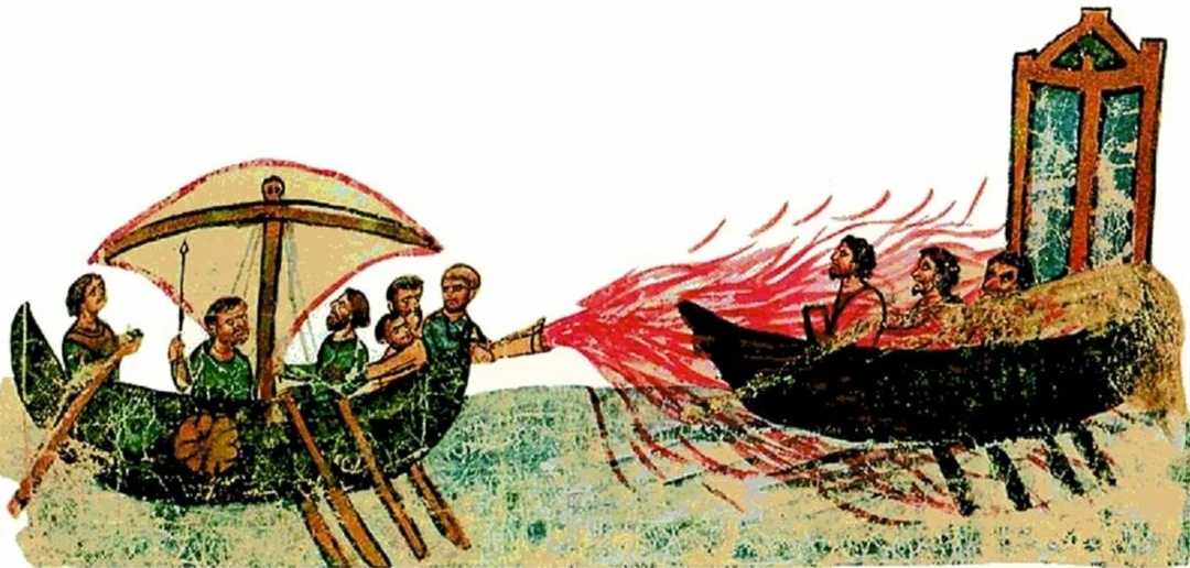 Добрые греки греют замерзших арабов, которые везут холодильник в лодке