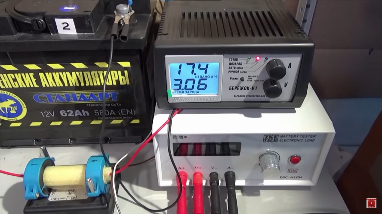 Экстремальное испытание кальциевых аккумуляторов, часть 4: 70 дней глубокого разряда - 20