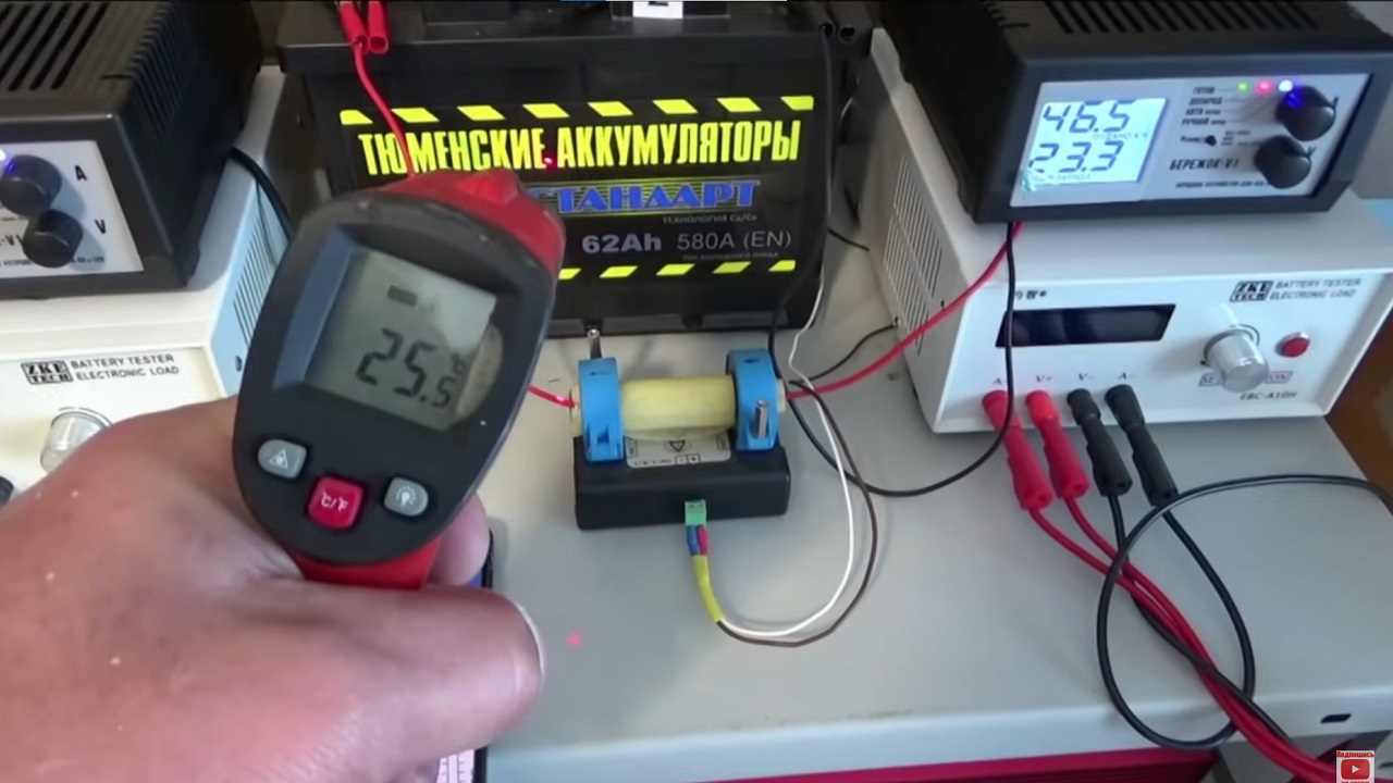 Экстремальное испытание кальциевых аккумуляторов, часть 4: 70 дней глубокого разряда - 36