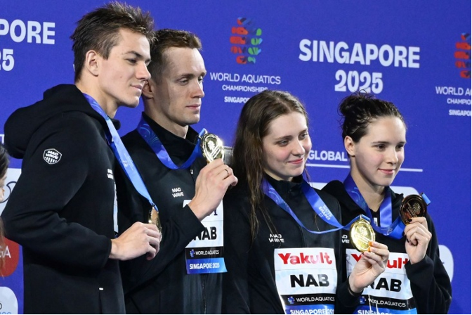 Мирон Лифинцев, Кирилл Пригода, Дарья Клепикова и Дарья Трофимова