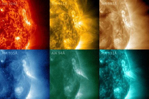 На Солнце произошел взрывной выброс плазмы на полмиллиона километров: событие показали на видео