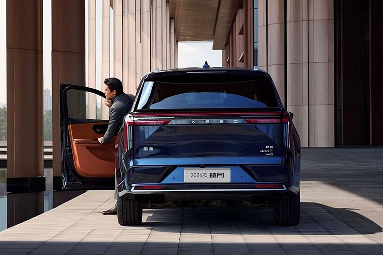 Представлен Chery Exeed VX 2026: новый дизайн и технологии, дёшево