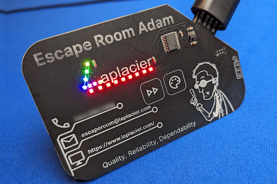 Пример визитки в документации к проекту на GitHub (лицензия: MIT)