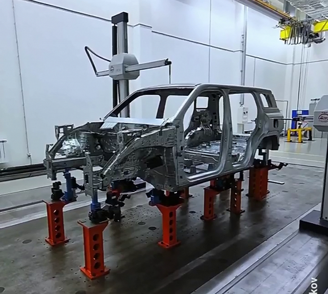 2000 точек на один Haval Jolion. Стало известно, как происходит контроль геометрии кузова на заводе Haval