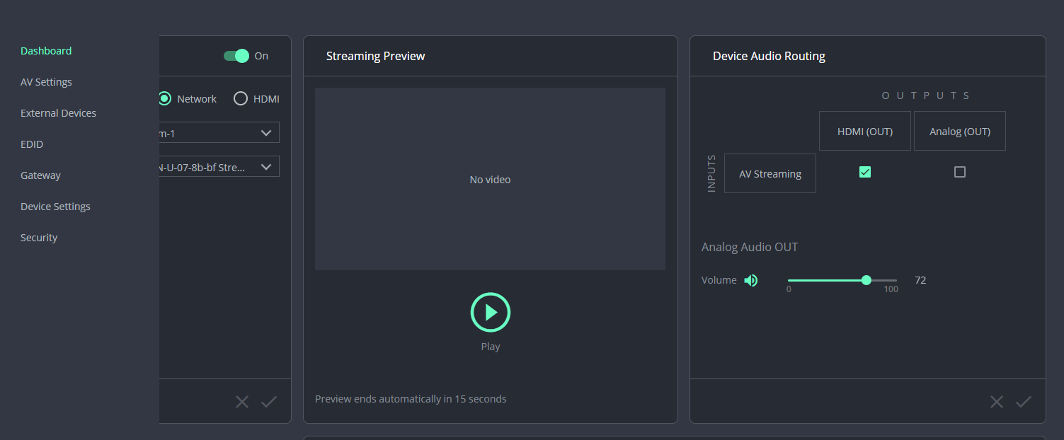 Большая часть виджета скрыта за панелью навигации. Панель статична, не скрывается.