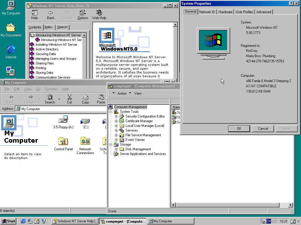 Windows 2000 Server и IIS 5.0: эталон стабильности, который уже не вернуть - 2